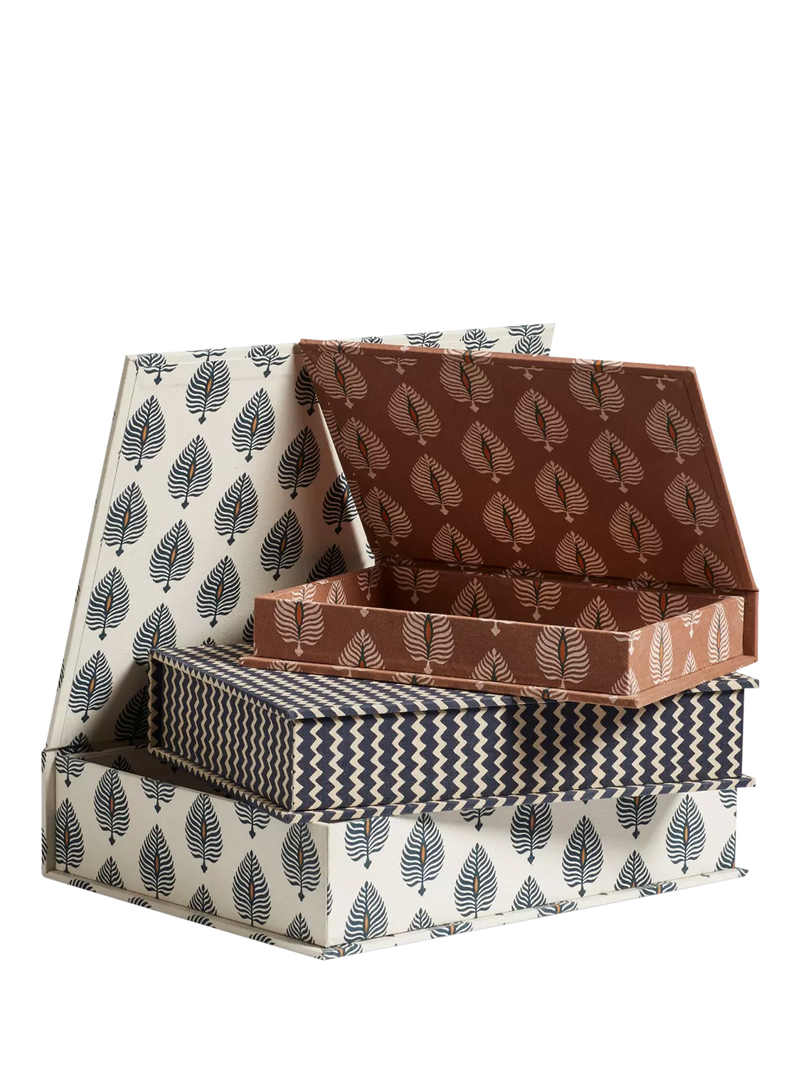 OKA Ocellus box files set of 3 multi, UK version