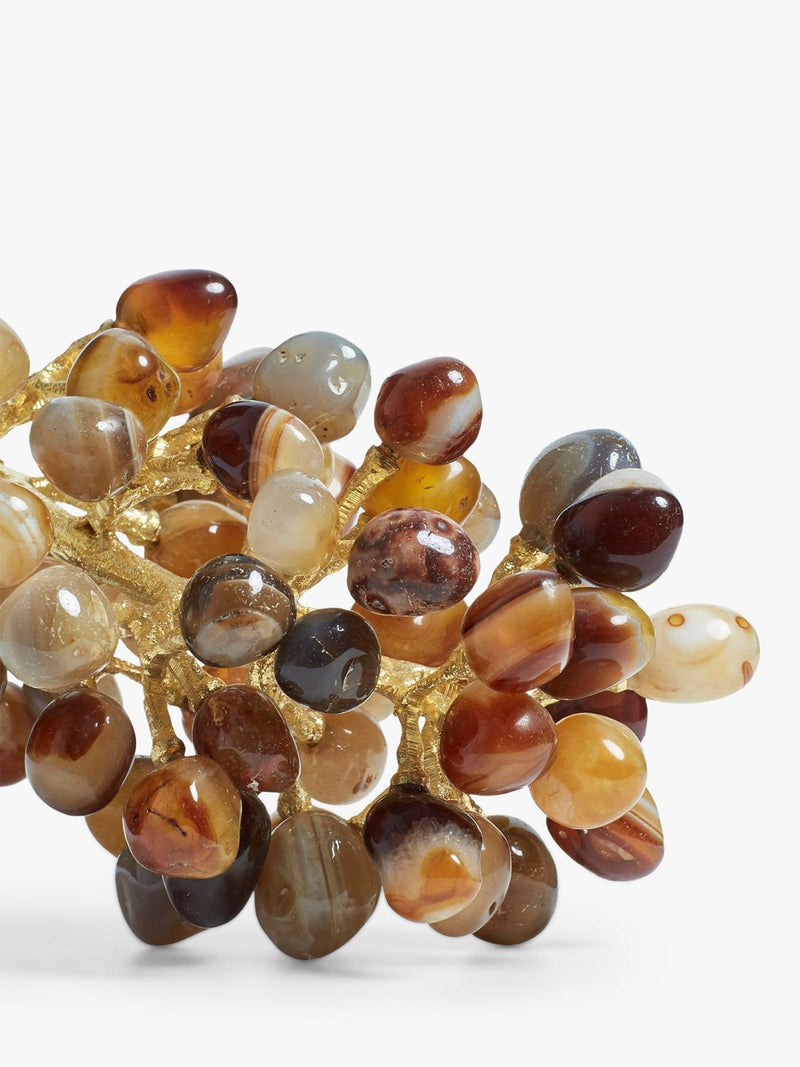 OKA Onyx decorative grapes Multi, imported from the UK