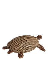 John Lewis OKA Woven Rattan Turtle Ornament, Vintage Grey- Buy online at McGrocer