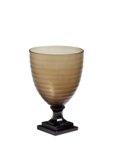 John Lewis OKA Liora Taupe Tealight Candle Holder- Buy online at McGrocer
