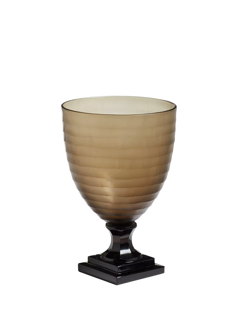 OKA Liora Candle Holder, Taupe
