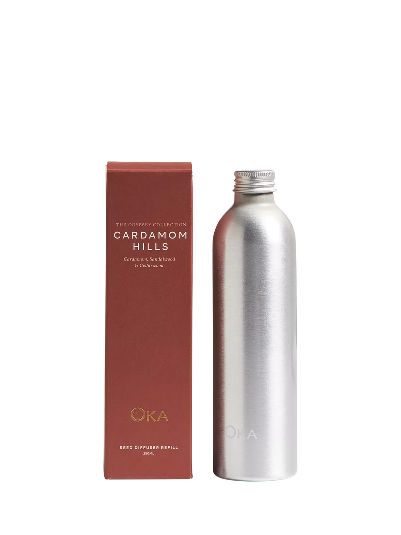 OKA Cardamom Hills diffuser refill liquid 250ml, UK version