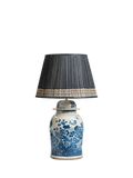 OKA ceramic table lamp base blue (British brand)