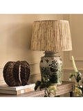 OKA Fenghuang ceramic lamp base jade - British product