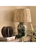 OKA Fenghuang ceramic lamp base jade - British product