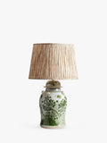 OKA Fenghuang ceramic lamp base jade - British product