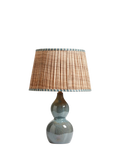 OKA Kalinda ceramic table lamp base in celadon (British brand)