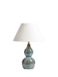 OKA Kalinda ceramic table lamp base in celadon (British brand)