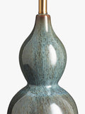 OKA Kalinda ceramic table lamp base in celadon (British brand)