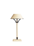 OKA Mini Grisewood rechargeable table lamp vellum, imported from the UK