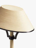 OKA Mini Grisewood rechargeable table lamp vellum, imported from the UK