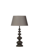 John Lewis OKA Persephone Table Lamp Base, Antique Grey- Buy online at McGrocer