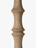OKA floor lamp base natural mango wood finish British product