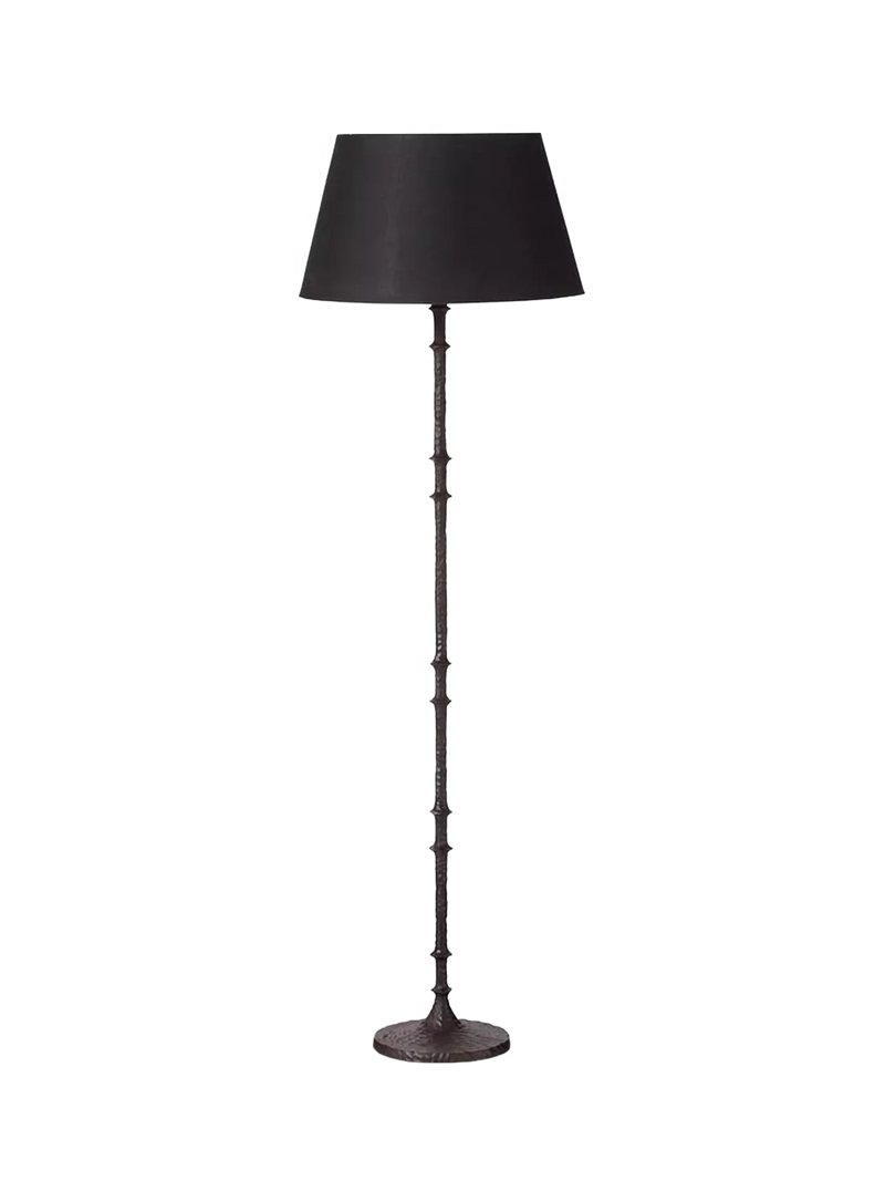 OKA Thomasin bronze floor lamp base 140cm, imported from the UK