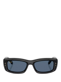 Ray-Ban RB4944 Pillow sunglasses black frame blue tinted lenses (British brand)