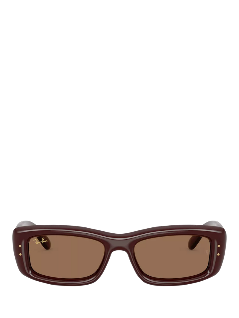 Ray-Ban RB4944 unisex pillow sunglasses brown frame (British brand)