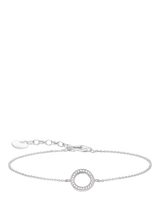 John Lewis THOMAS SABO Glam & Soul Circle Bracelet Silver- Buy online at McGrocer