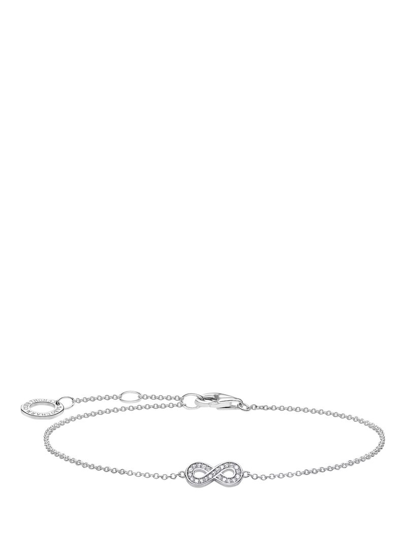 THOMAS SABO infinity love silver bracelet cubic zirconia - British product