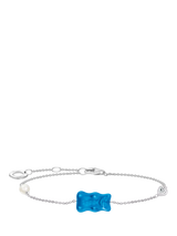 John Lewis THOMAS SABO x Haribo Goldbear Chain Bracelet Blue/Silver- Buy online at McGrocer