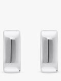 THOMAS SABO squared hoop earrings recycled sterling silver - British product