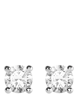 John Lewis THOMAS SABO Zirconia Stud Earrings, Silver- Buy online at McGrocer