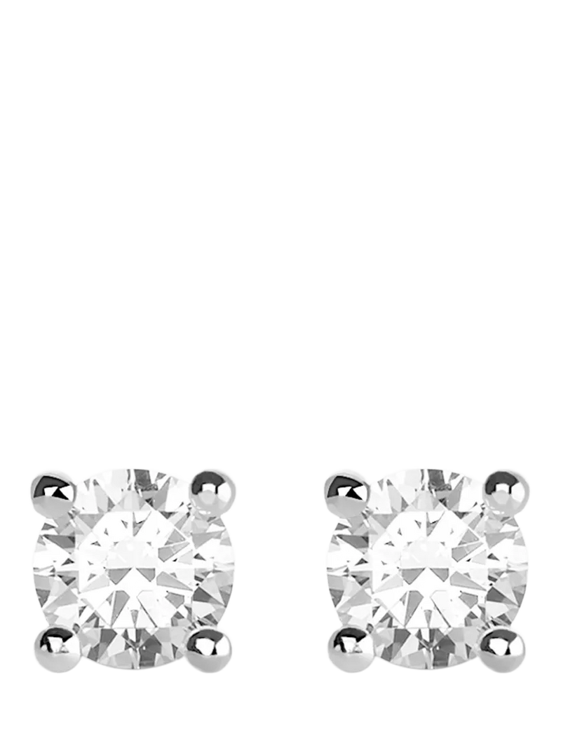 THOMAS SABO cubic zirconia stud earrings 5mm, imported from the UK