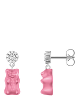 John Lewis THOMAS SABO x HARIBO Goldbear Stud Earrings Silver Pink- Buy online at McGrocer