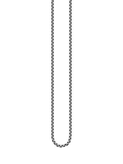 John Lewis THOMAS SABO Men's Venetian Chain Necklace Silver 45-50cm- Buy online at McGrocer