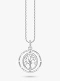 THOMAS SABO Tree of Love cubic zirconia pendant necklace, imported from the UK