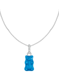 THOMAS SABO Goldbear pendant necklace blue silver adjustable, imported from the UK