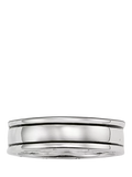 THOMAS SABO Blackened Sterling Silver Band Ring, 6mm