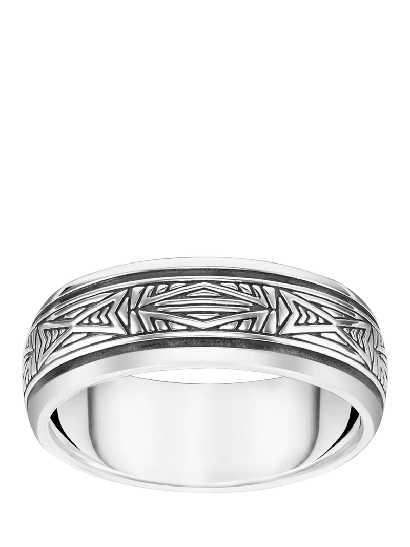 THOMAS SABO Rebel Textured ring sterling silver, imported from the UK