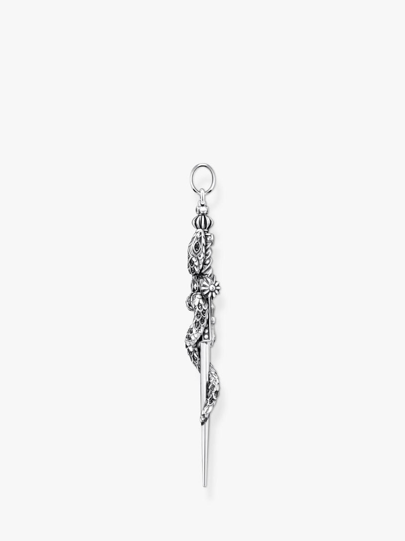 THOMAS SABO snake sword pendant silver, imported from the UK