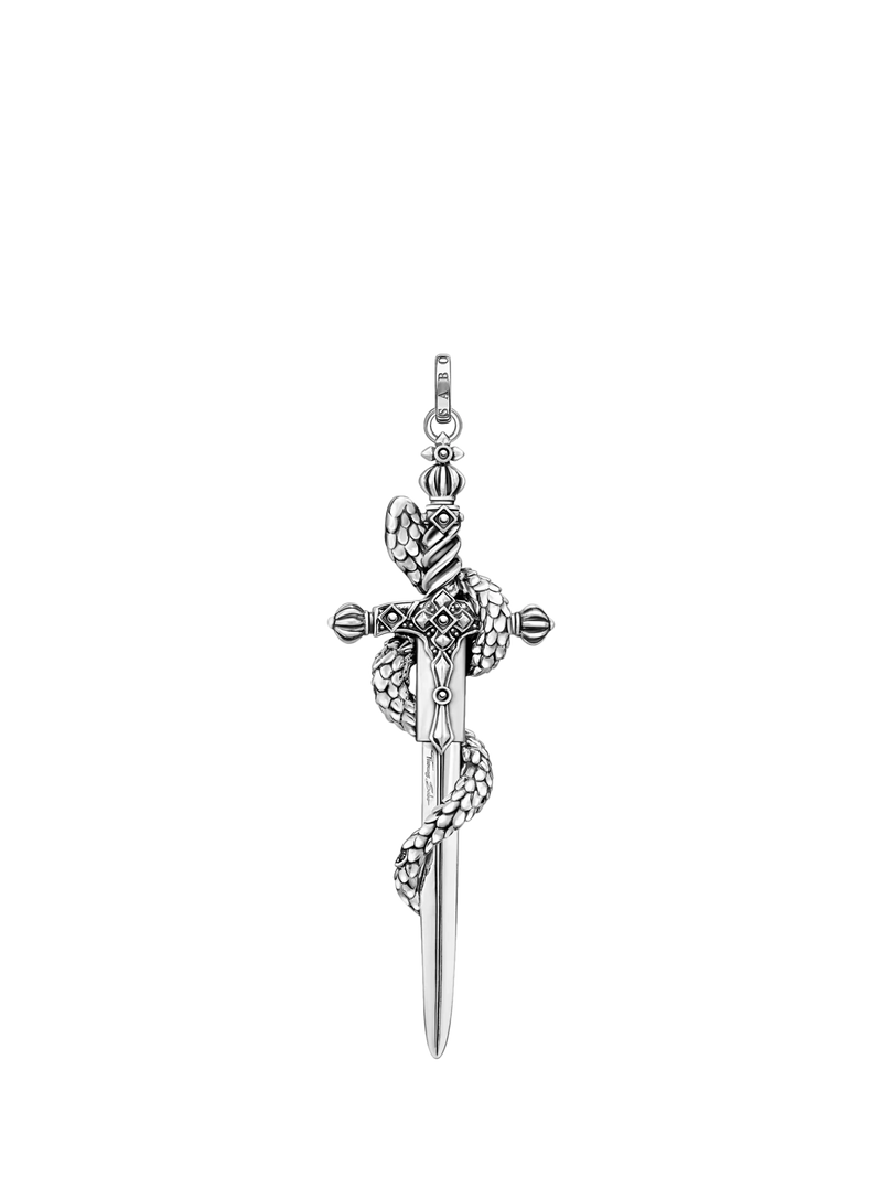 THOMAS SABO snake sword pendant silver, imported from the UK