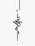 THOMAS SABO snake sword pendant silver, imported from the UK