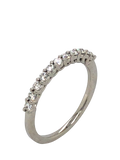 Vintage Fine Jewellery platinum diamond ring 0.33ct size N 1/2, imported from the UK