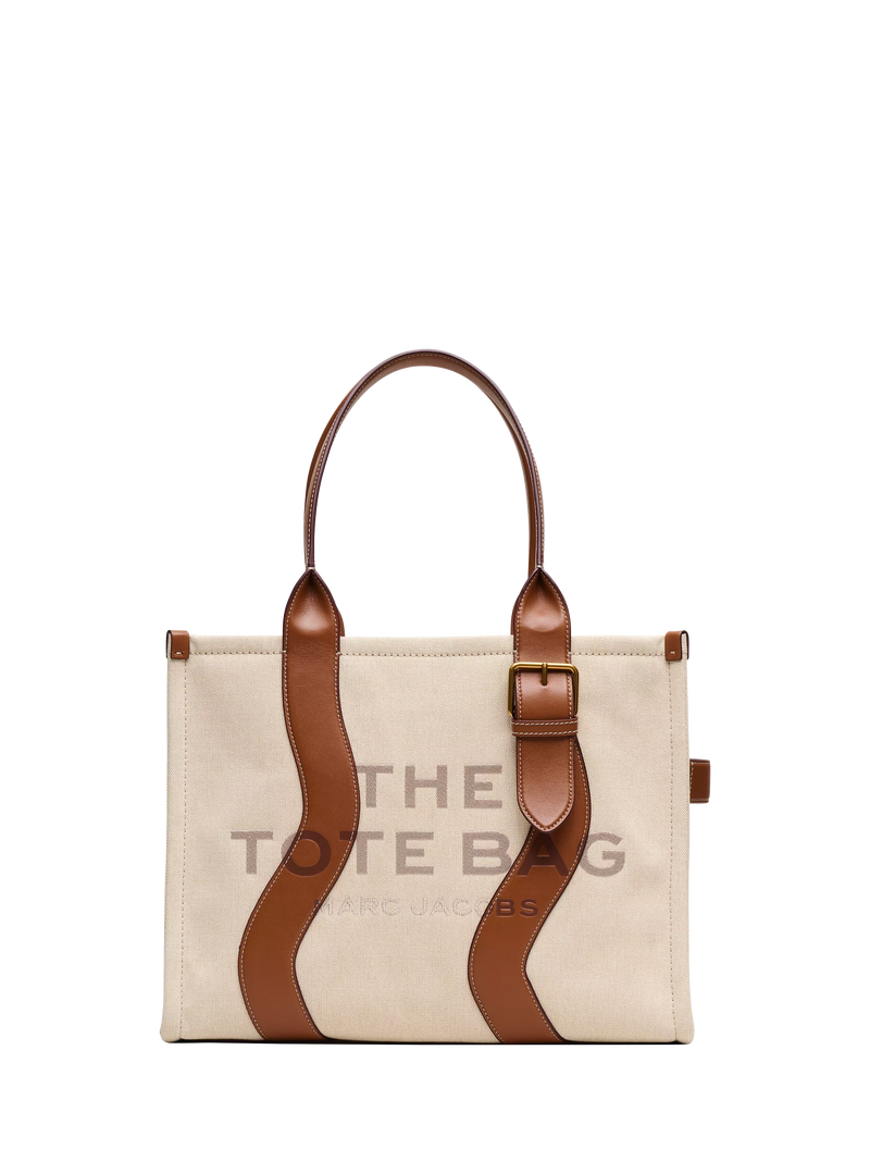 Marc Jacobs large wavy tote bag beige (British brand)