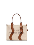 Marc Jacobs large wavy tote bag beige (British brand)