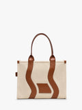 Marc Jacobs large wavy tote bag beige (British brand)