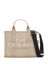 John Lewis Marc Jacobs The Medium Tote Cotton Canvas Bag, Beige- Buy online at McGrocer