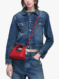 Marc Jacobs Micro Sack leather bag True Red, imported from the UK