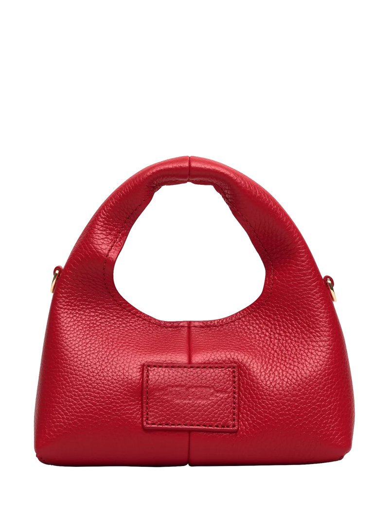 Marc Jacobs Micro Sack leather bag True Red, imported from the UK