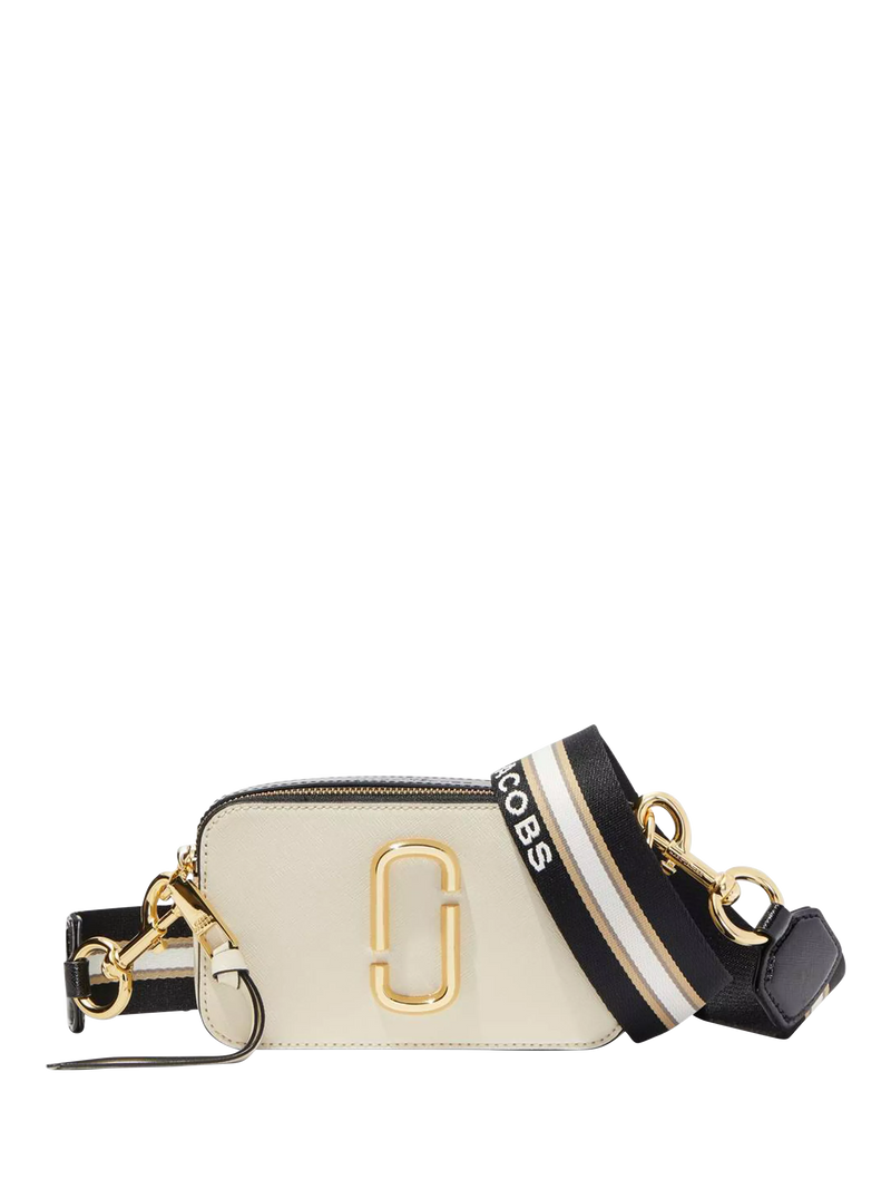 Marc Jacobs Snapshot crossbody bag in Cloud White Multi - British product