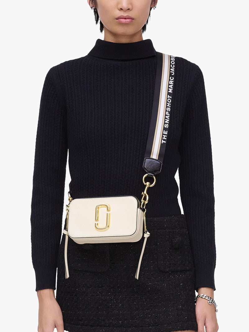 Marc Jacobs Snapshot crossbody bag in Cloud White Multi - British product