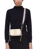 Marc Jacobs Snapshot crossbody bag in Cloud White Multi - British product