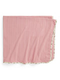 Ralph Lauren pink cotton baby blanket (British brand)