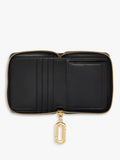 Marc Jacobs slim leather wallet with J Marc charm (British brand)