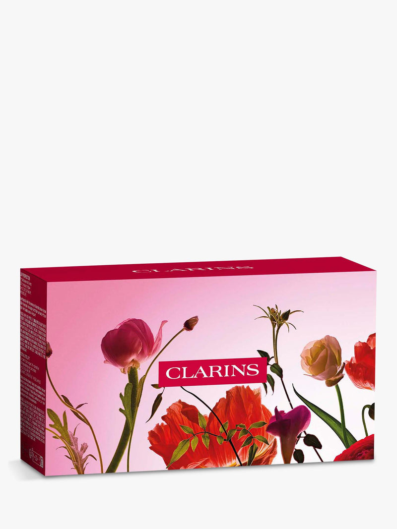 Clarins Glow-Boosting Routine skincare gift set, imported from the UK
