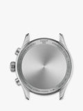 Tissot Chrono L men's watch black dial brown leather strap 42mm, UK version