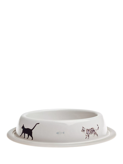 John Lewis Sophie Allport Purrfect Cat Bowl Multi- Buy online at McGrocer